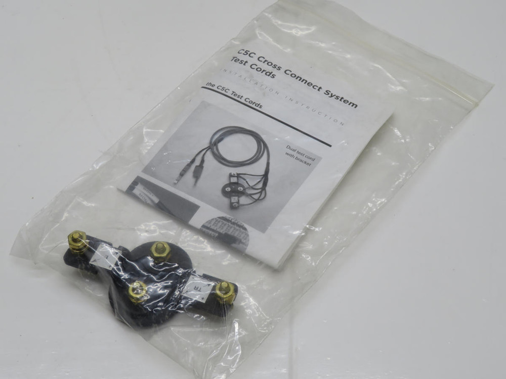 Lot of 10 TE Connectivity  C5C-A-TEST-BRKT-4W-REVA  C5C Test Cord Bracket Accessory   For Sale