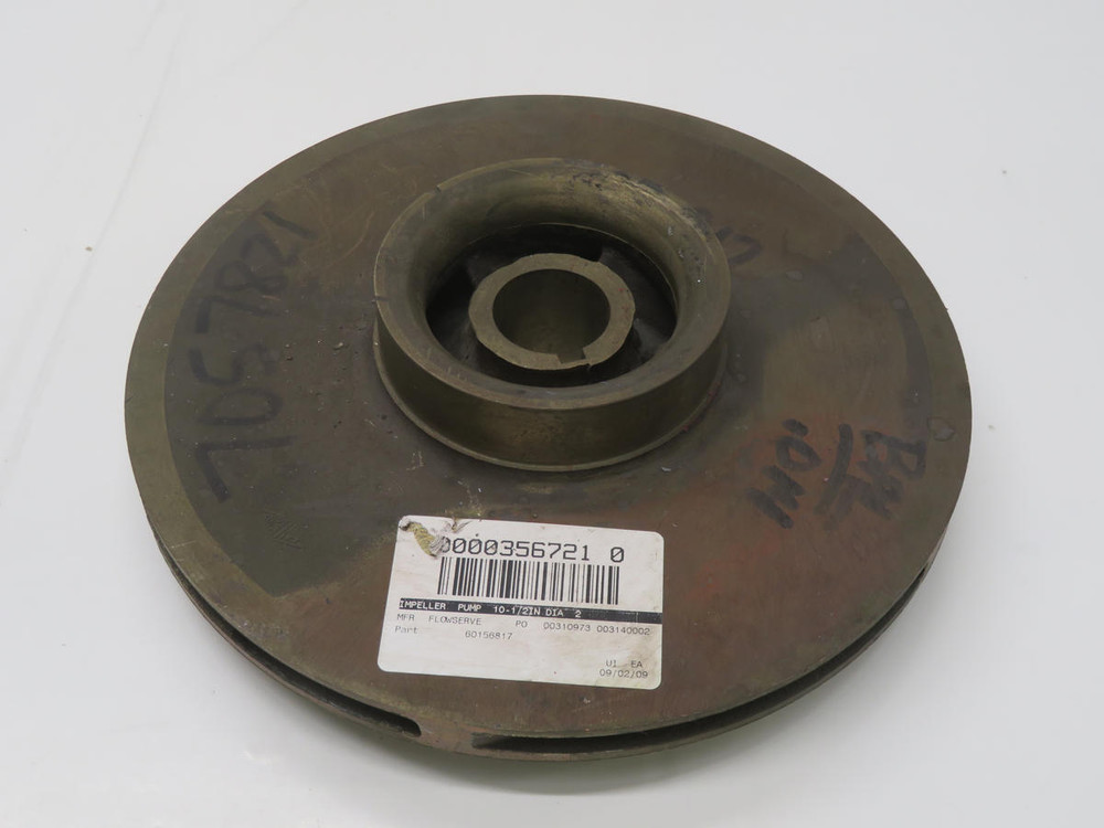 Flowserve  60156817  Cast Iron Diesel Engine Pump Impeller  For Sale