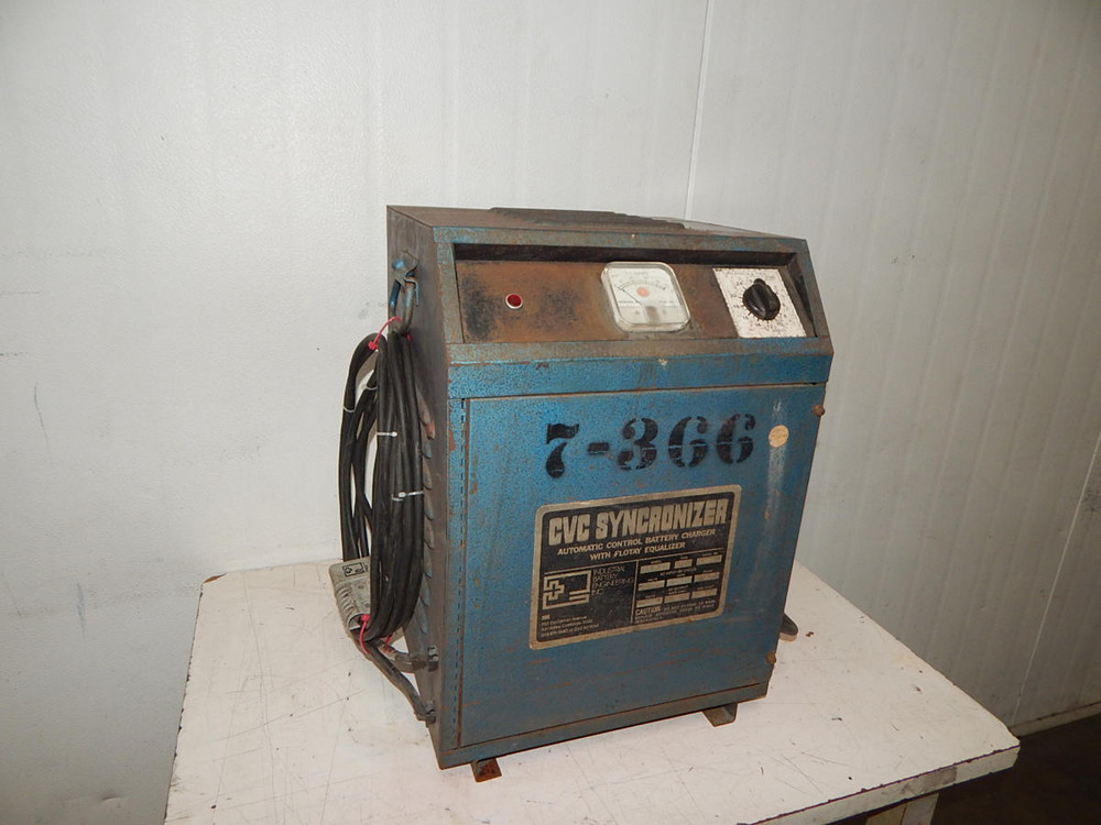 Industrial Battery Engineering  12 CVC 375 SD3  Automatic Control Battery Charger With Flotay Equalizer  For Sale
