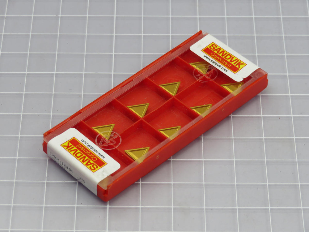 Lot of 10 Sandvik  TPMR 11 03 04 235  T-MaxÃÂ©ÃÂÃÂ©?S Triangular inserts  For Sale