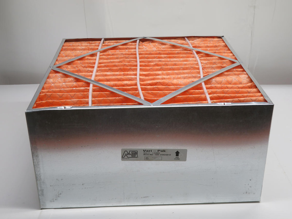 New AIRGUARD RS-604 VARI-PAK SINGLE HEADER STYLE FILTER T210549 surplus ...