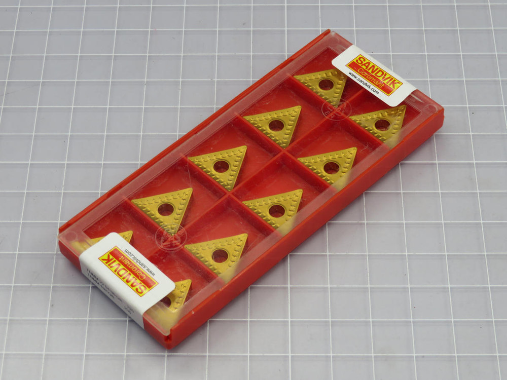 Lot of 10 Sandvik Coromant  TNMM 22 04 08-QR 235 TNMM 432-QR
235 T-MaxÃÂ¥ÃÂºÃÂ S insert for turning   For Sale