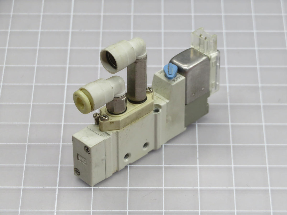 Lot of 12 SMC  SY3120-5MZE-M5  5-Port Solenoid Valve  For Sale
