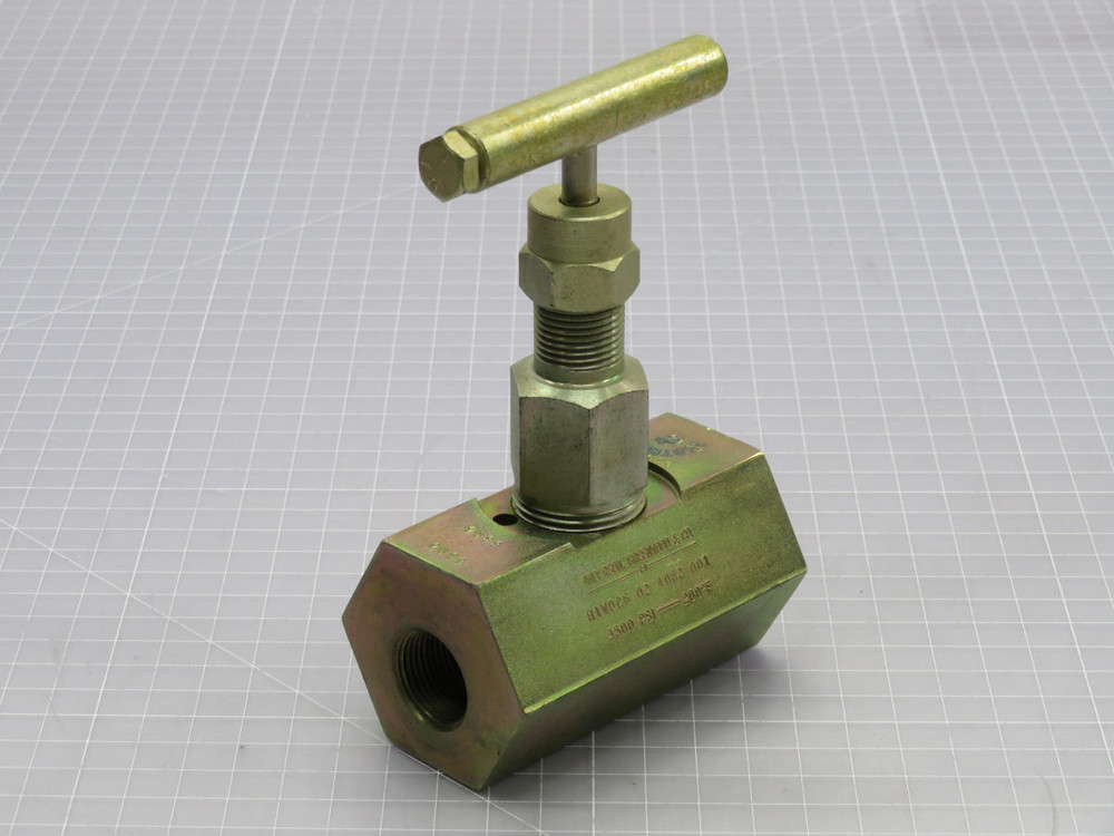 Anderson Greenwood 
  H1VDC6 02-4082-001
  NEEDLE VALVE  For Sale