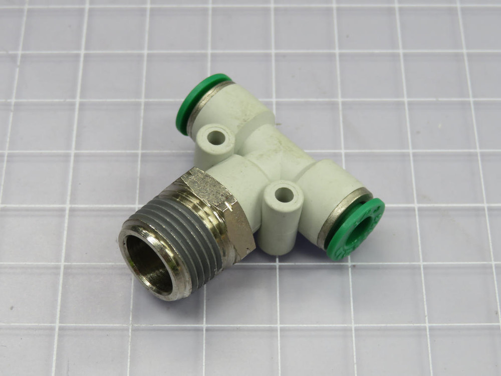 Lot of 10 Asco  INP114-104-022  Numatics PL SWVL Brnch Tee   For Sale