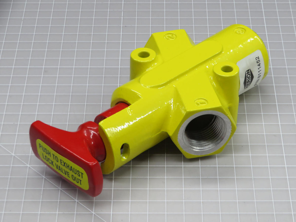 Herion  8111452  Pneumatic Lockout Valve  For Sale