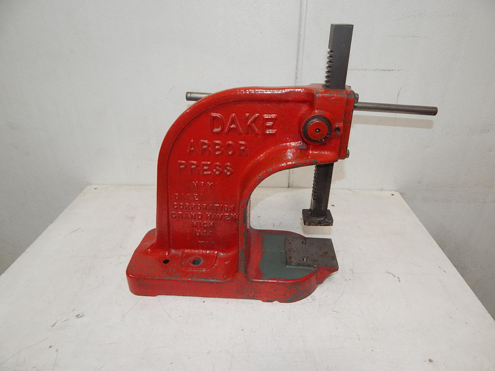 Dake  N* Y  Manual Press 1.5 Ton  For Sale