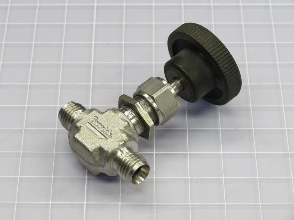 SWAGELOK SS-1RS4 STAINLESS STEEL INTEGRAL BONNET NEEDLE VALVE T211477