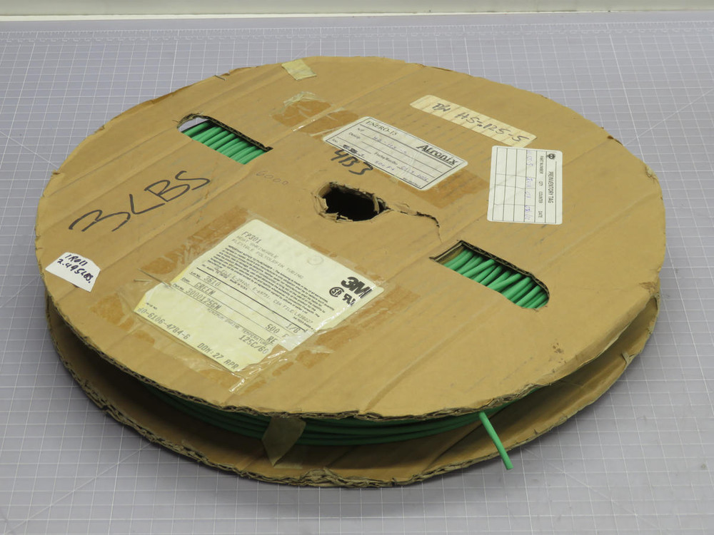 LOT OF 300FT 3M FP-301 3000125GN HEAT SHRINK TUBING T216018