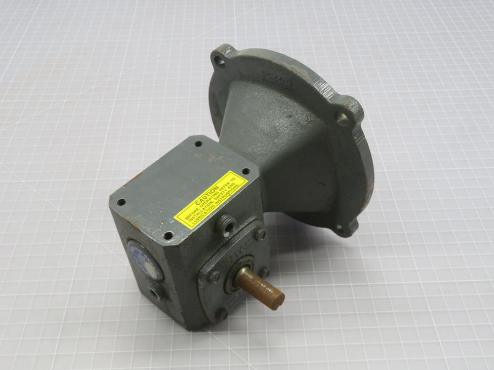 BOSTON GEAR F71015856 291693567672 RIGHT ANGLE WORM GEAR SPEED REDUCER T219052