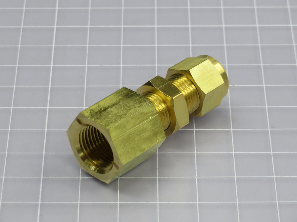 Lot of 5  Parker  6FBC6N-B  Female Bulkhead Connector Tube Fittings  For Sale