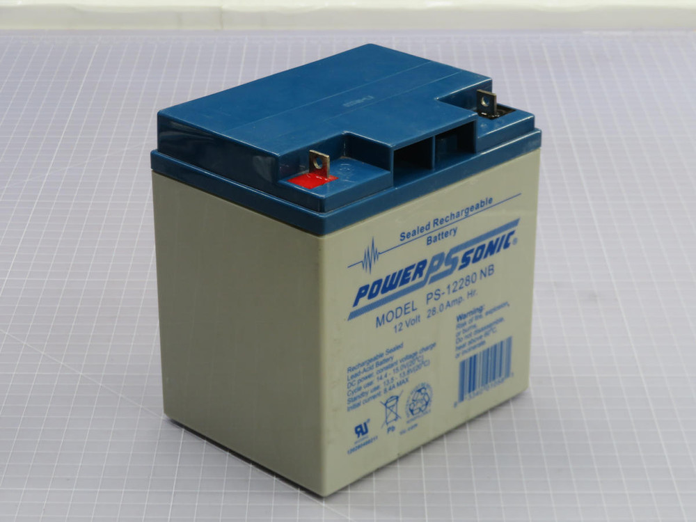 Lot of 2  Power Sonic  PS-12280 NB  Non-Spillable Battery  For Sale