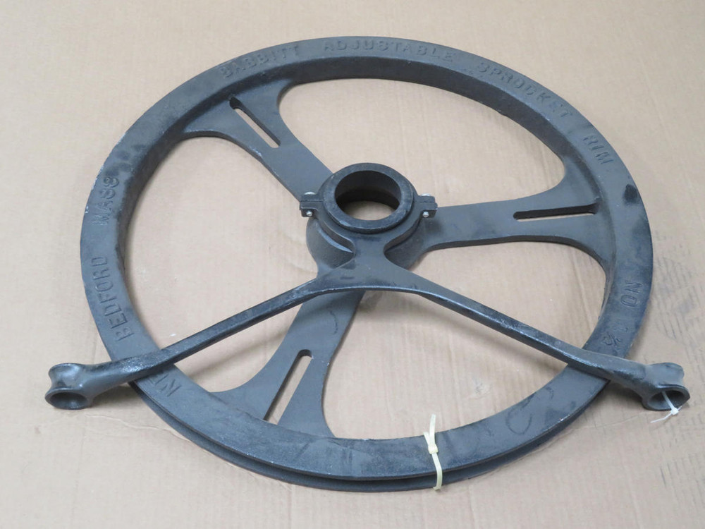BABBITT    4 1/2 ADJUSTABLE SPROCKET RIM  For Sale