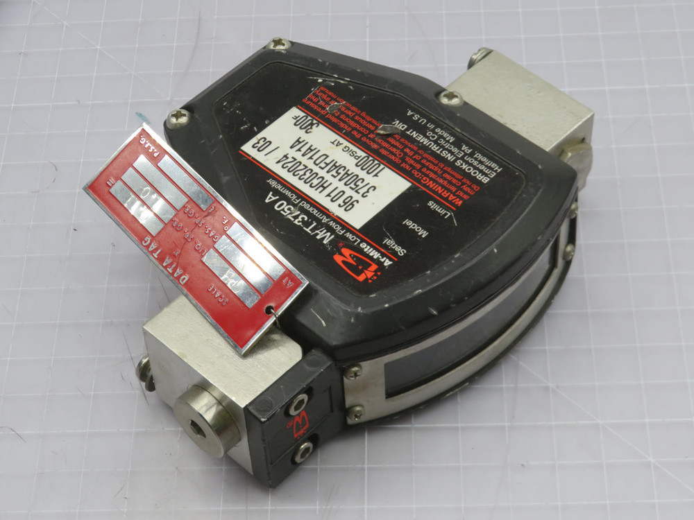 Brooks   3750A5AFD1A1A M/T3750A Rotameter Flowmeter  For Sale