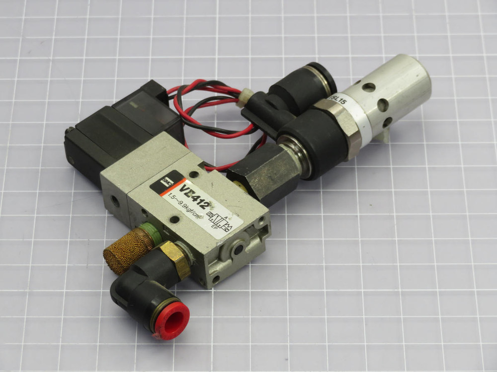 SMC  VZ412  SOLENOID VALVE ASSEMBLY  For Sale