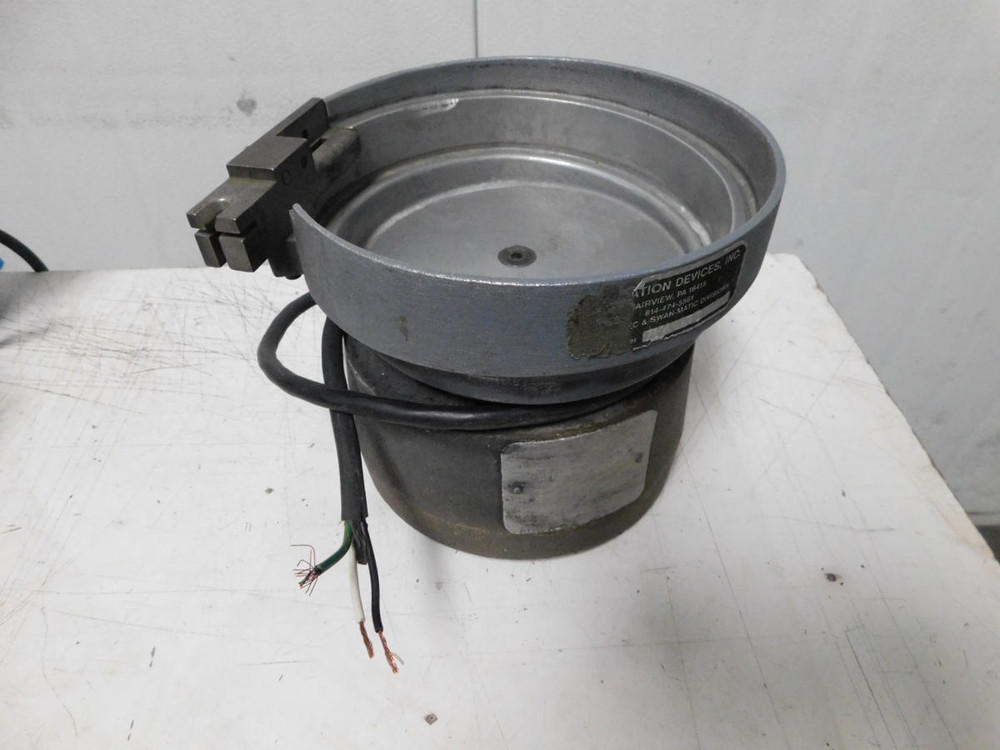 Automation Devices  5  Vibratory  magnetic parts bowl feeder , 7 in.  For Sale