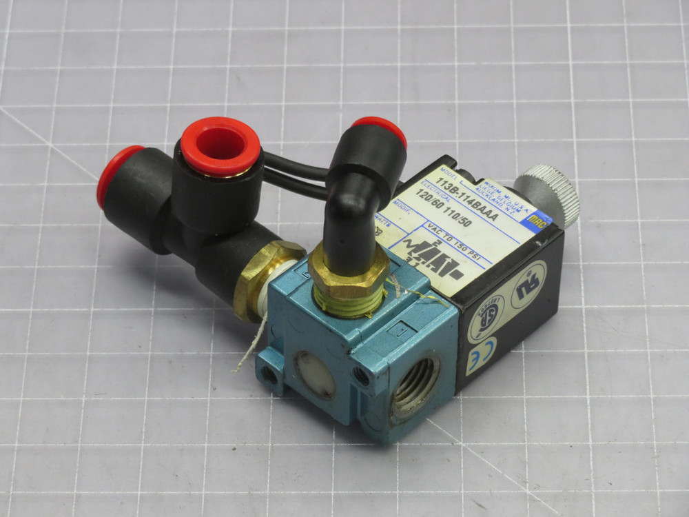 MAC VALVES  113B-114BAAA  SOLENOID VALVE  For Sale