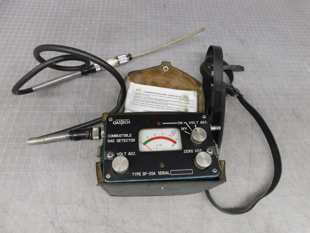 Gas Tech  GP-204  Combustible Gas Detector  For Sale