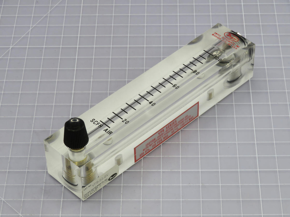 DWYER  VFB-53-BV  ACRYLIC FLOWMETER  For Sale