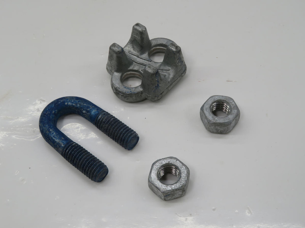 CAMPBELL  699-0834  WIRE ROPE CLIP U-BOLT  For Sale
