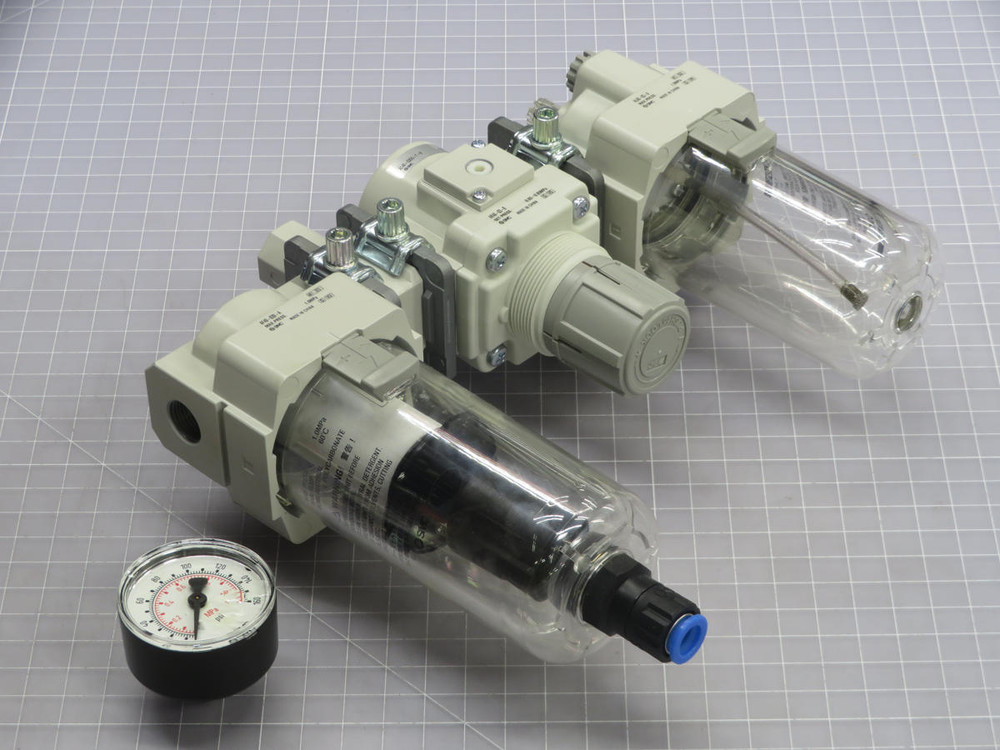 SMC  AC40-03DG-T-B  PNEUMATIC FILTER REGULATOR  For Sale