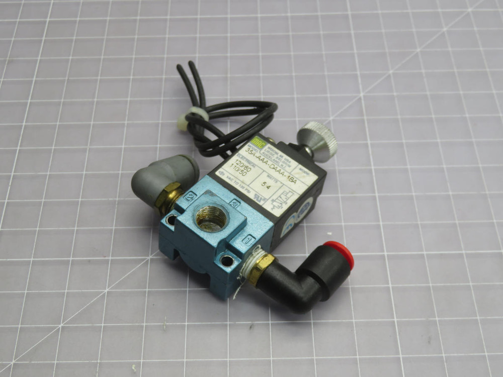 MAC  35A-AAA-DAAA-1BA  SOLENOID VALVE  For Sale