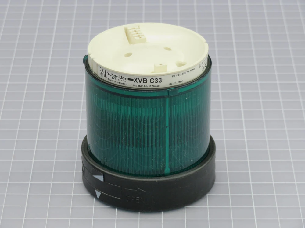 SCHNEIDER  XVB C33  GREEN STEADY UNIT  For Sale