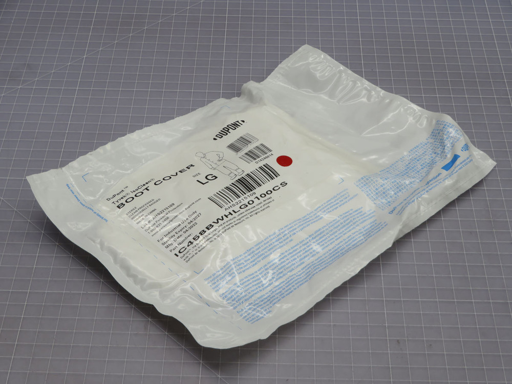 Lot of 45 DUPONT  IC458BWHLG0100CS  BOOT COVER  For Sale