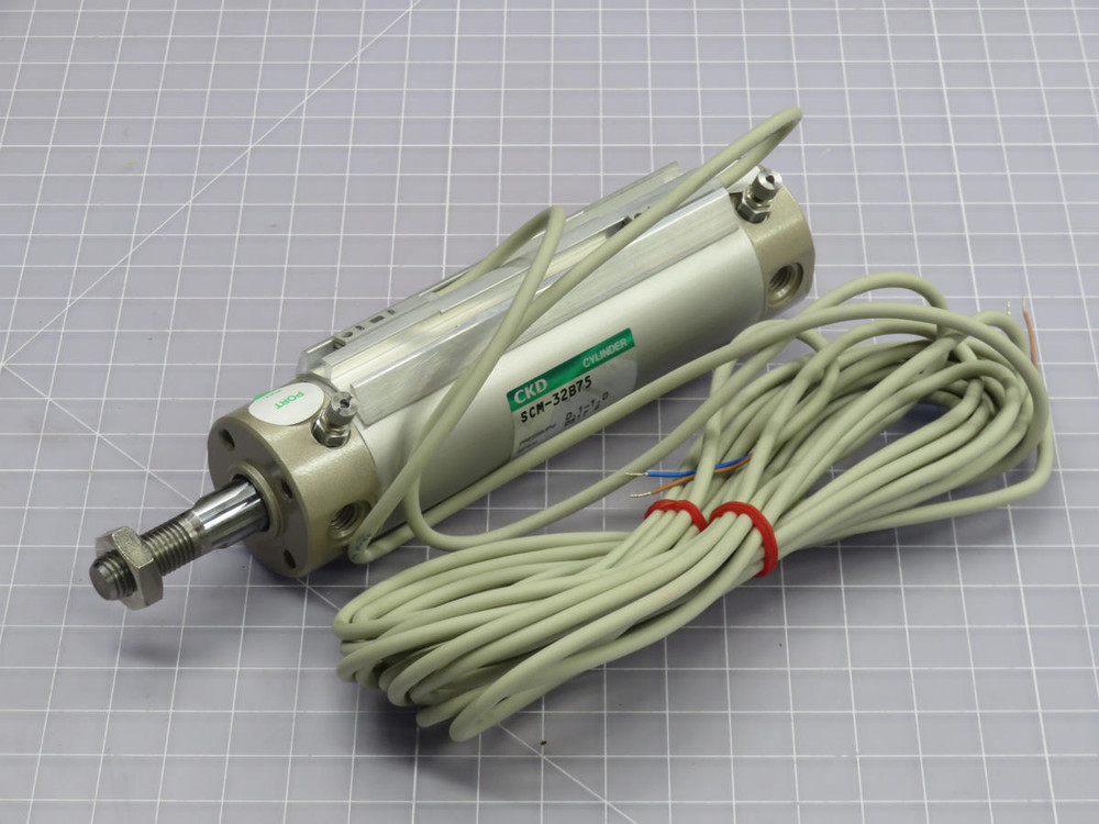 CKD  SCM-00-328-75-T0H3-D  ROUND SHAPED PNEUMATIC CYLINDER  For Sale