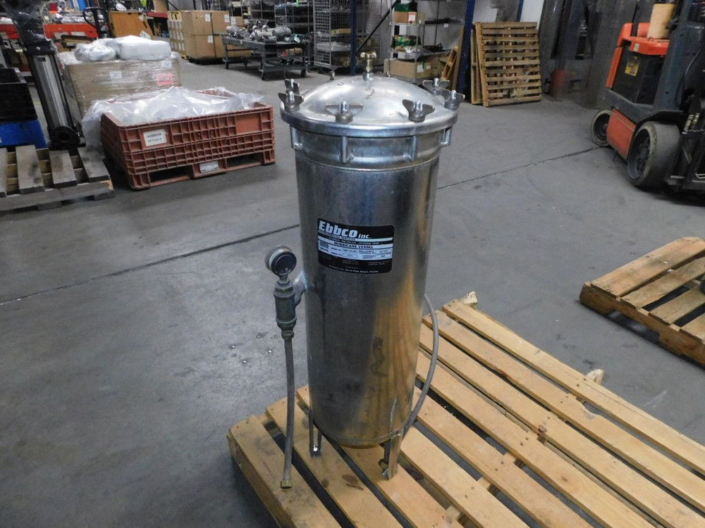Ebbco  Hurricane HRF-155-MP  Stainless Steel Filter Vessel Filtration System  For Sale