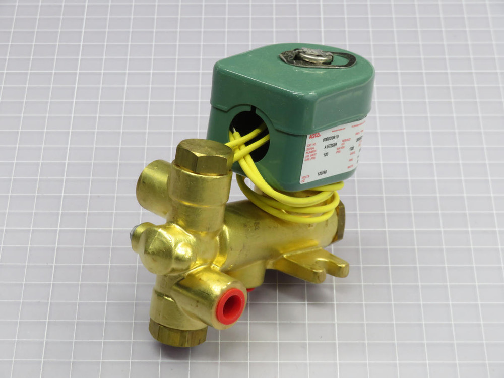 ASCO  8300D061U 120/6  3-WAY SOLENOID VALVE  For Sale
