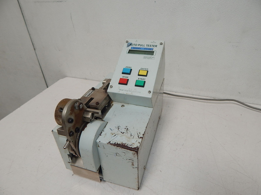 True Soltec  PT100  Auto pull tester  For Sale