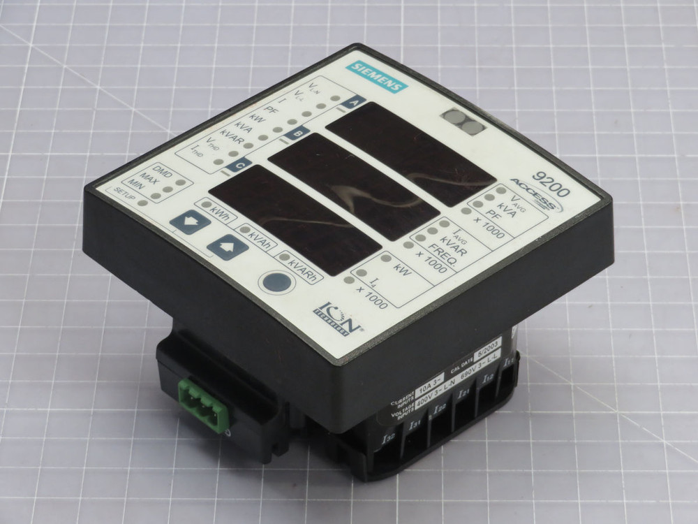 SIEMENS  9200  POWER METER  For Sale