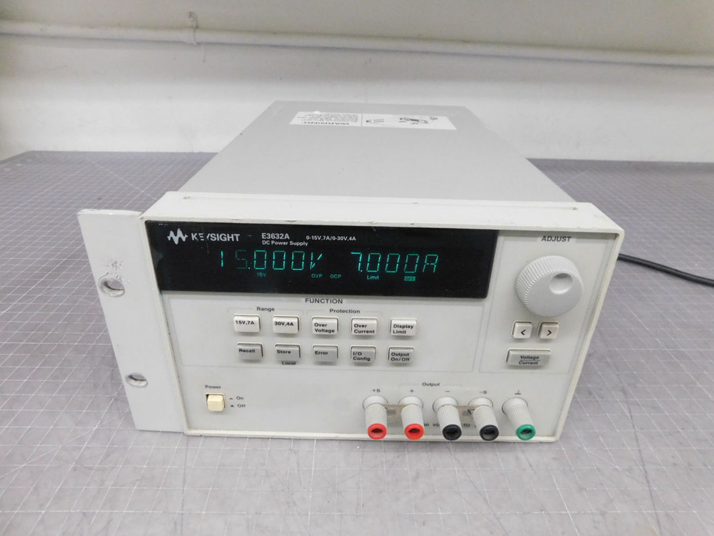 Keysight  E3632A  DC Power Supply 0-15V,7A/0-30V,4A  For Sale