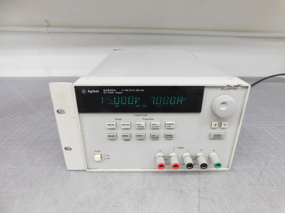 Agilent  E3632A  DC Power Supply 0-15V,7A/0-30V,4A  For Sale