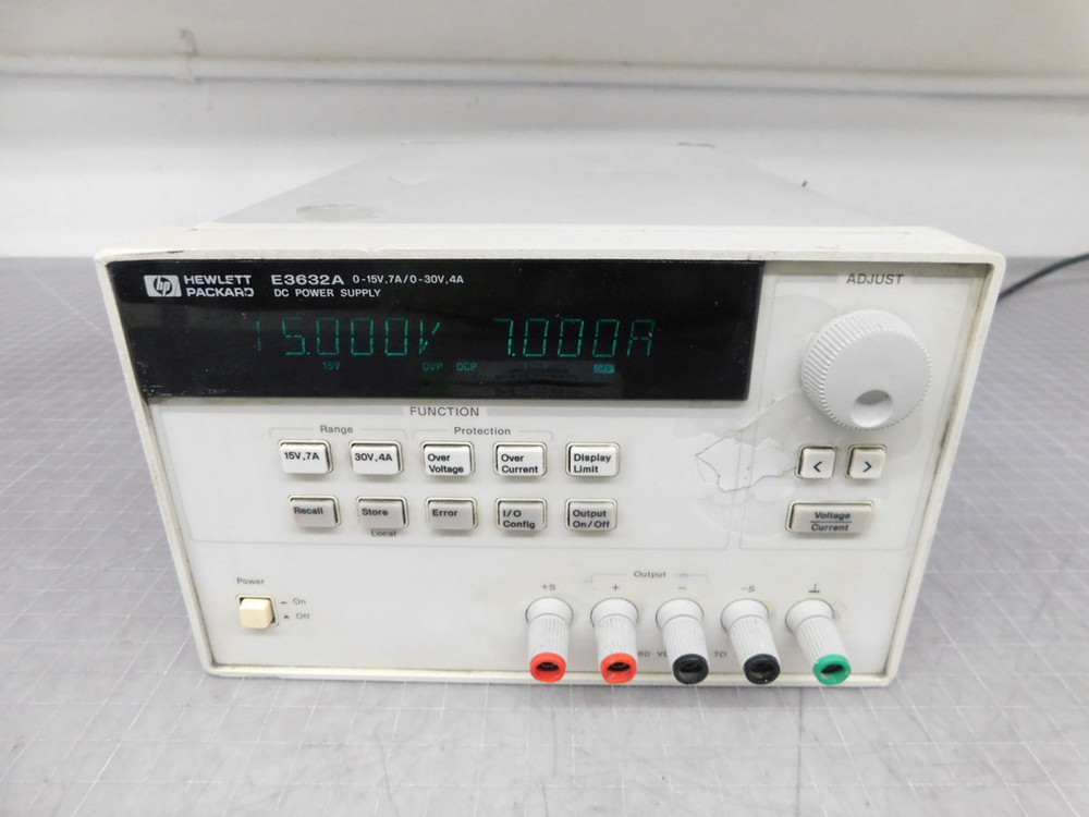 HP  E3632A  DC Power Supply 0-15V,7A/0-30V,4A  For Sale