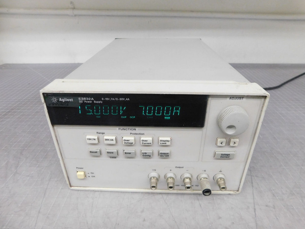 Agilent  E3632A  DC Power Supply 0-15V,7A/0-30V,4A  For Sale