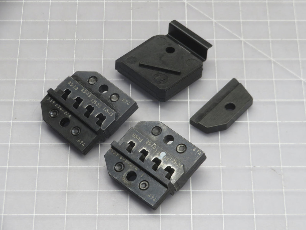 TE CONNECTIVITY  539 674-2A 539 663-2/A CRIMP DIE  For Sale