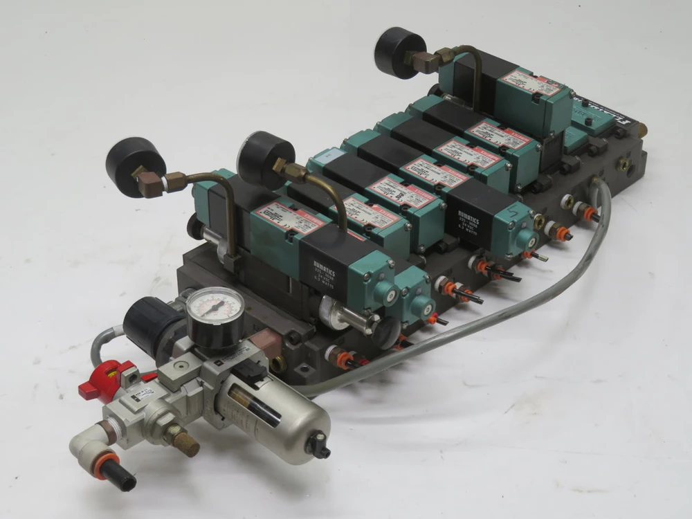 NUMATICS  082SA415M017N61  SOLENOID ASSY w MINIFOLD FLEXIBLOK  For Sale