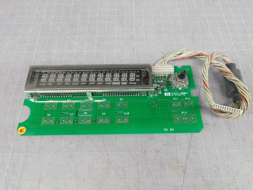HP Hewlett Packard  E3631-60003  Display Board  For Sale