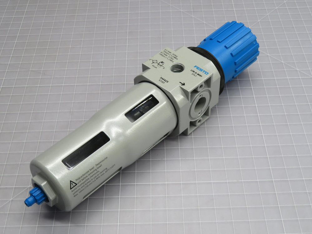 FESTO  LFR-D-MIDI J043 PNEUMATIC REGULATOR  For Sale