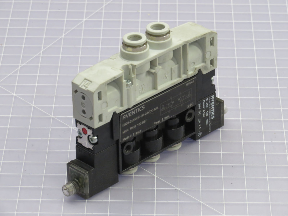 AVENTICS  ES05-2x3/2CC-D8-24VDC-M8 R422 103 857   For Sale