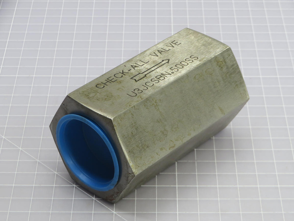 CHECK-ALL VALVE  U3JCSBN.500SS    For Sale