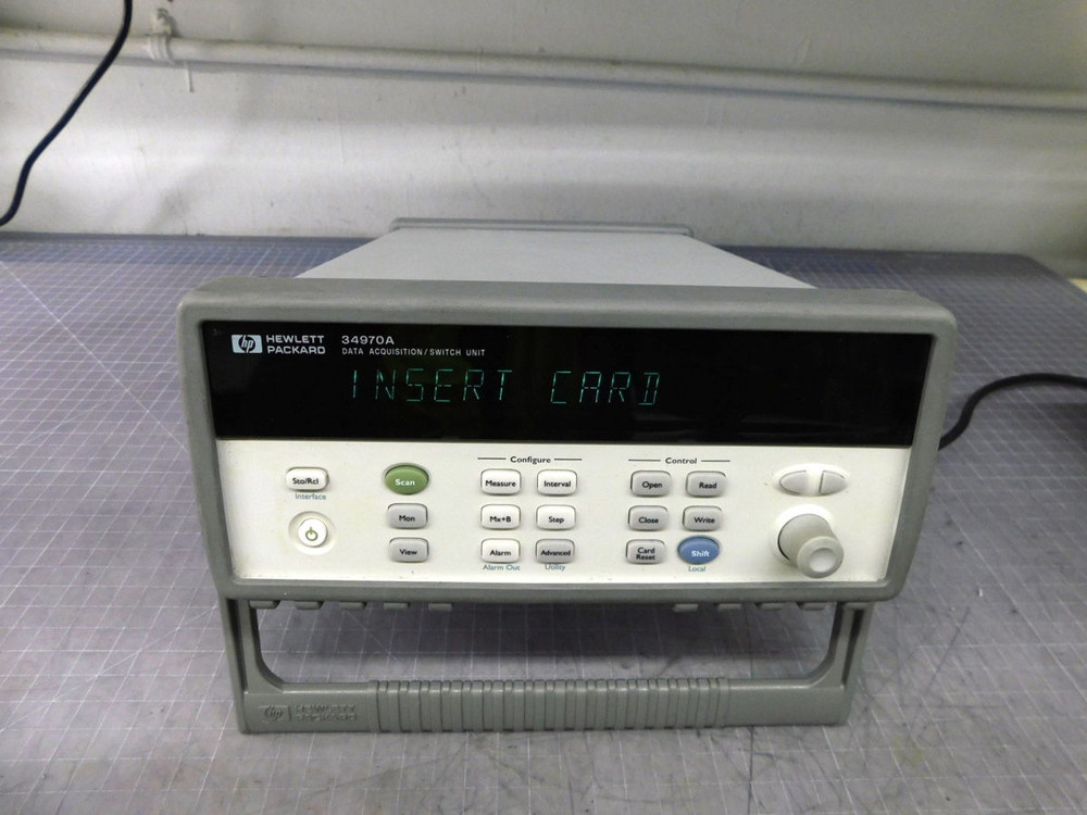 HP  34970A    For Sale