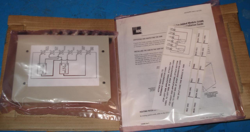 ADC VMM-9B9B VALUE-ADDED MODULE T4873