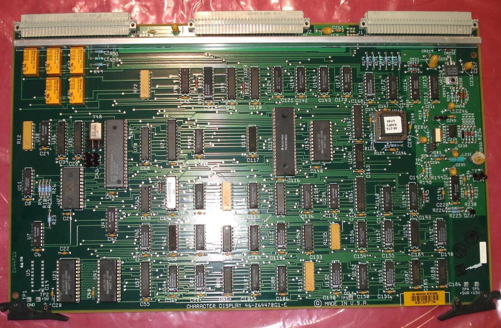 GE MEDICAL 46-264470 G1-E BOARD CHARACTER DISPLAY T6498