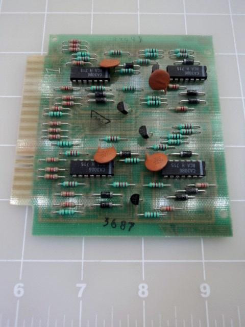 SCI 080-2370 REV E PC BOARD QUAD & GATE CARD T15835