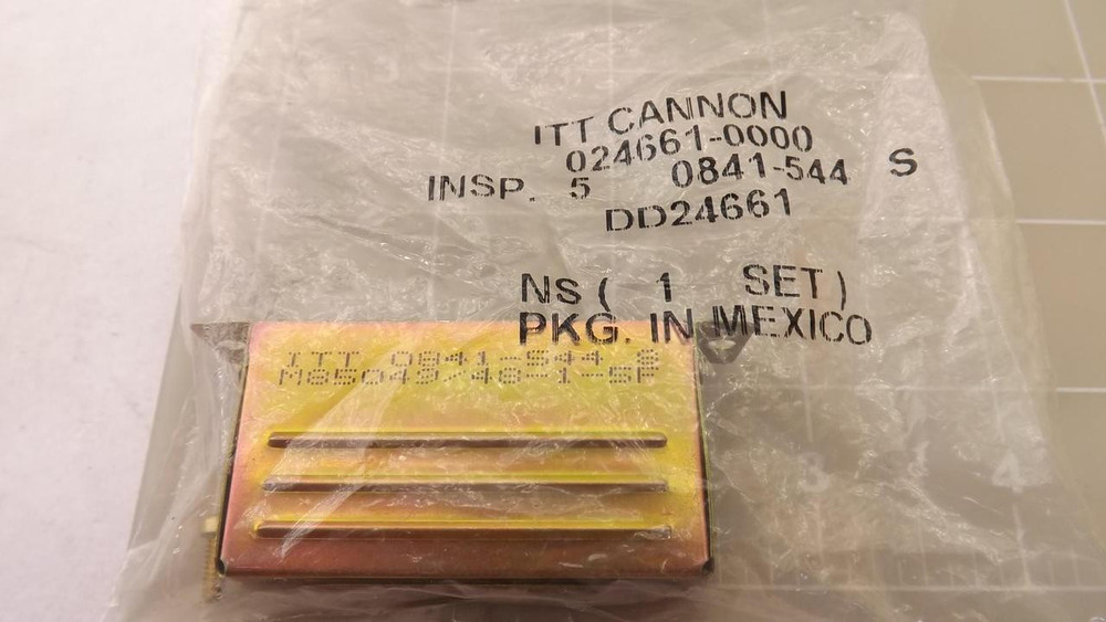 ITT AMPHENOL 18414-041 024661-0000 0841-544 S SWITCH PLUG CONNECTOR T24061