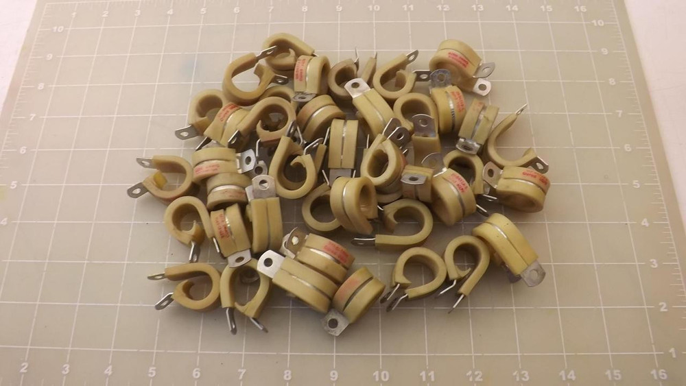 LOT OF 42 ADEL 509S11 CLAMP LOOPS T30008