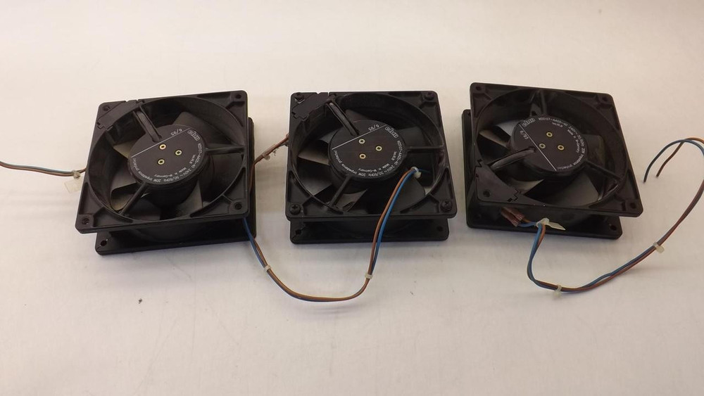 LOT OF 3 EBM W2S107-AA05-40 FANS T29138